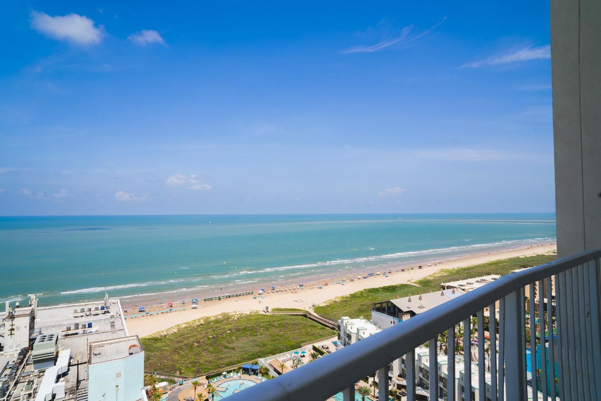 1901 Sapphire Beachfront 3 Bedroom Condo South Padre Island Exteriör bild